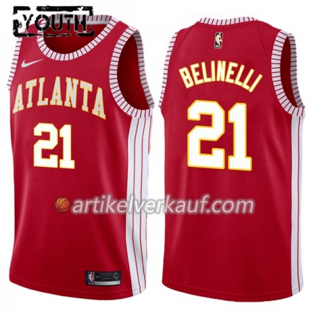 NBA Atlanta Hawks Trikot Marco Belinelli 21 Nike Classic Edition Swingman - Kinder